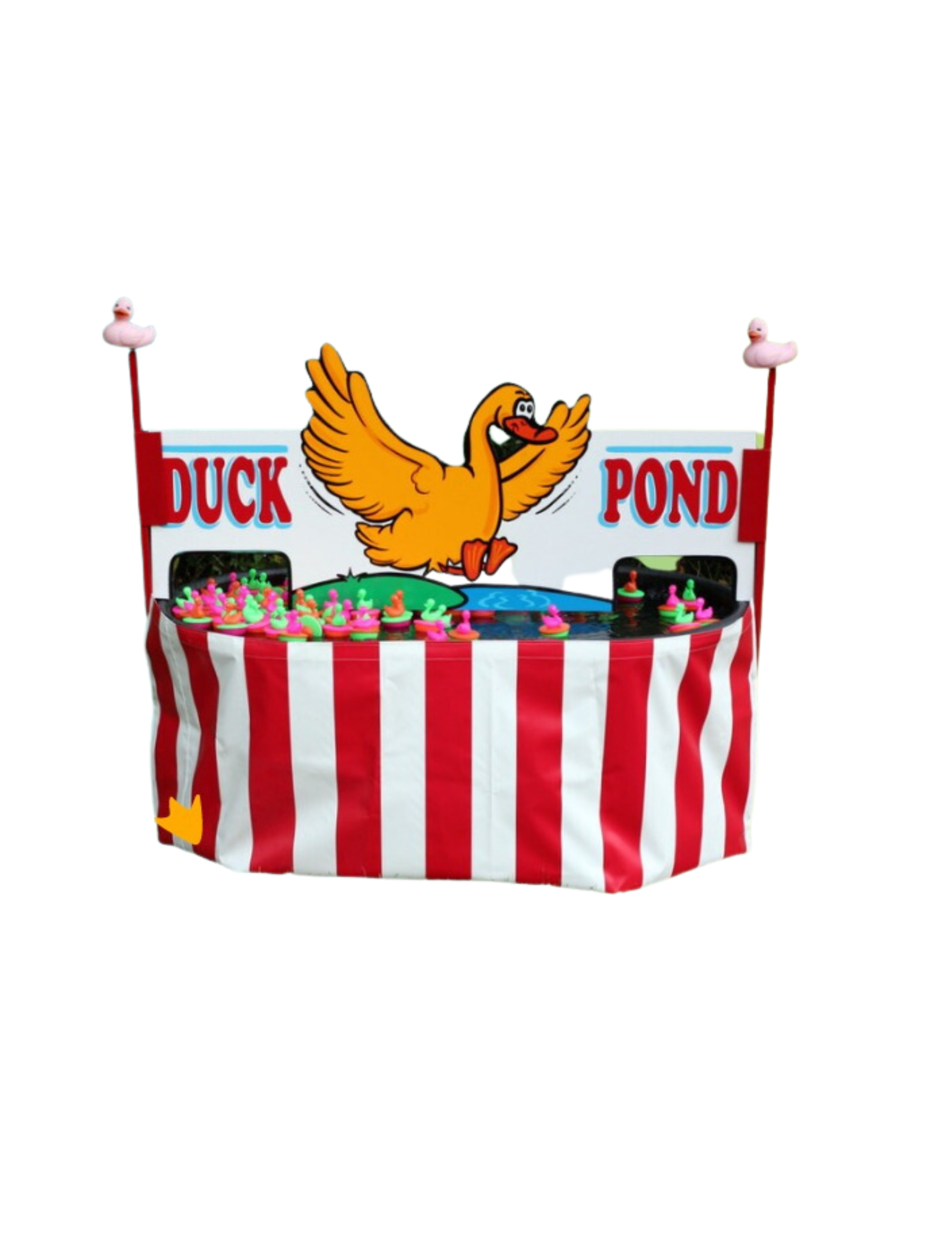 duck pond game clipart